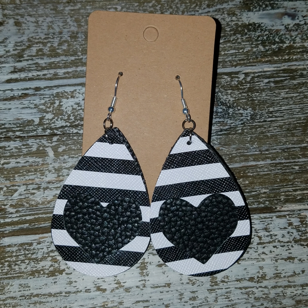 Faux leather Earrings